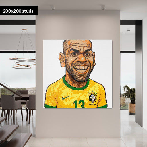 200*200studs, 160*160cm, 63*63inch