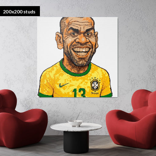 200*200studs, 160*160cm, 63*63inch