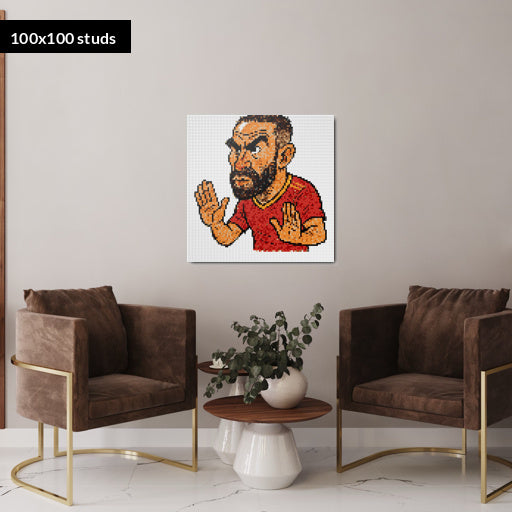 100*100studs, 80*80cm, 31,5*31,5inch