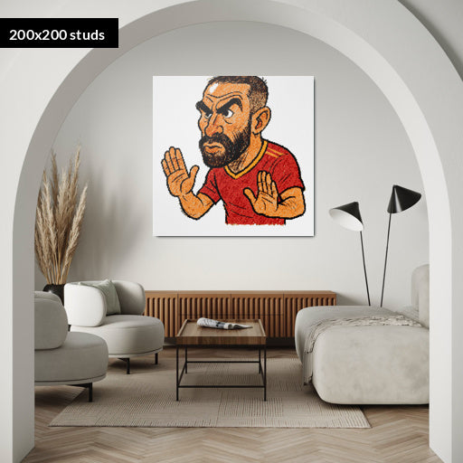 200*200studs, 160*160cm, 63*63inch