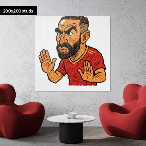 200*200studs, 160*160cm, 63*63inch