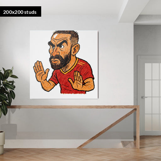 200*200studs, 160*160cm, 63*63inch