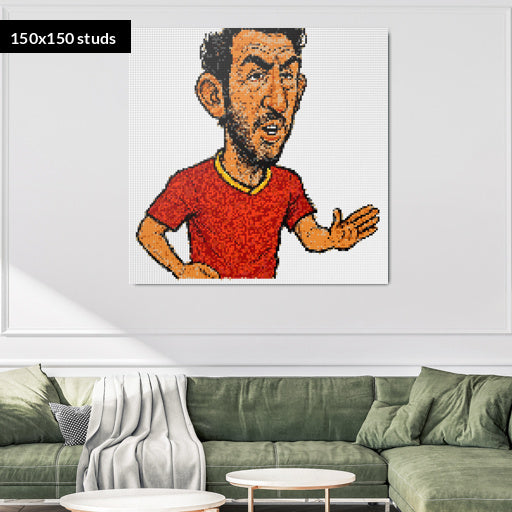 150*150studs, 120*120cm, 47,25*47,25inch