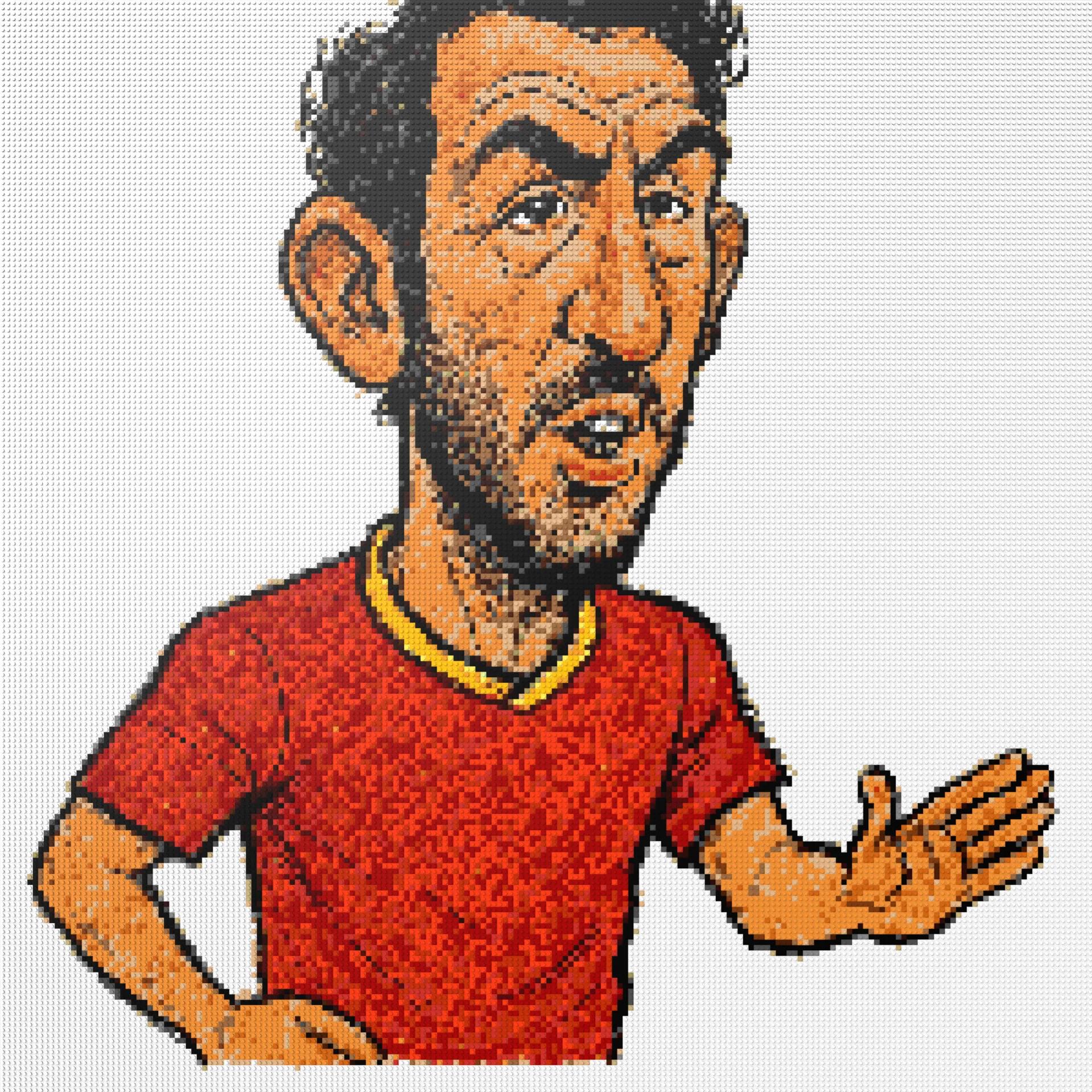 200*200studs, 160*160cm, 63*63inch