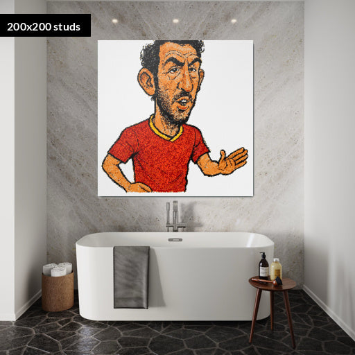 200*200studs, 160*160cm, 63*63inch