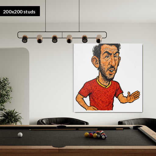 200*200studs, 160*160cm, 63*63inch