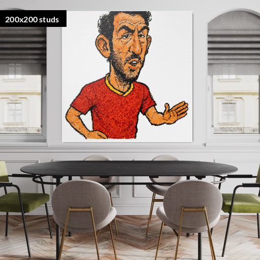 200*200studs, 160*160cm, 63*63inch