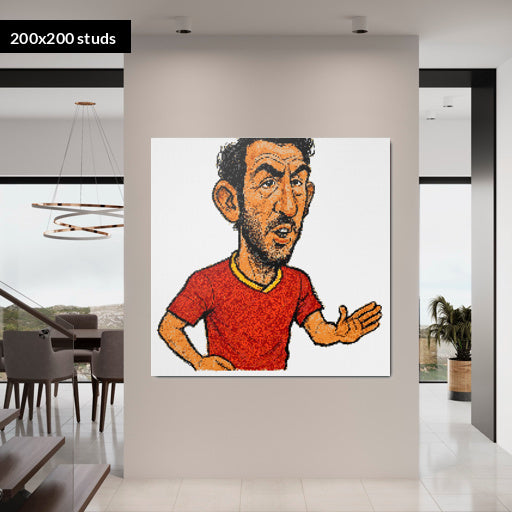 200*200studs, 160*160cm, 63*63inch