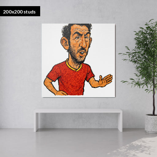 200*200studs, 160*160cm, 63*63inch