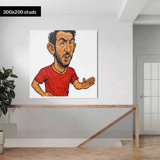 200*200studs, 160*160cm, 63*63inch