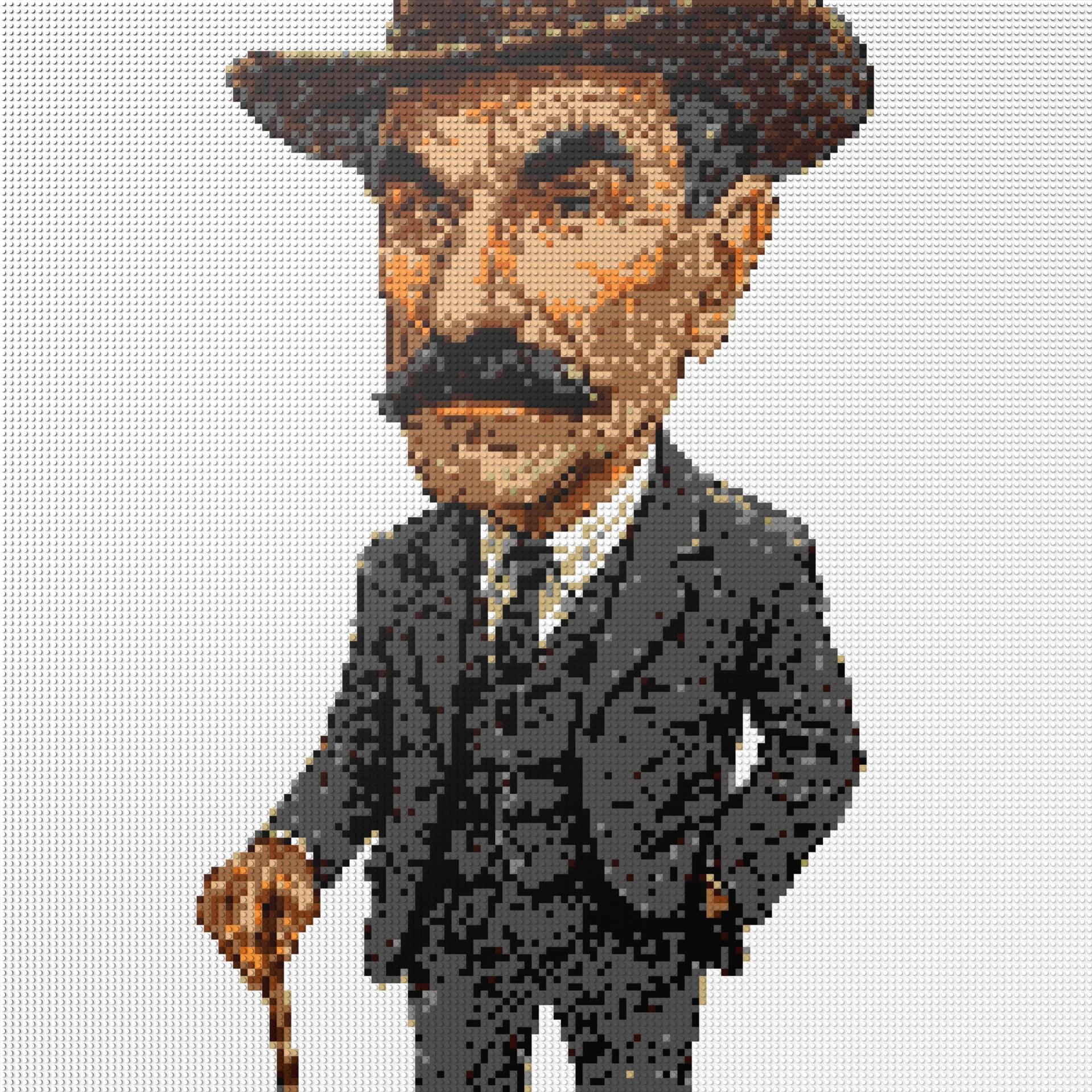 150*150studs, 120*120cm, 47,25*47,25inch