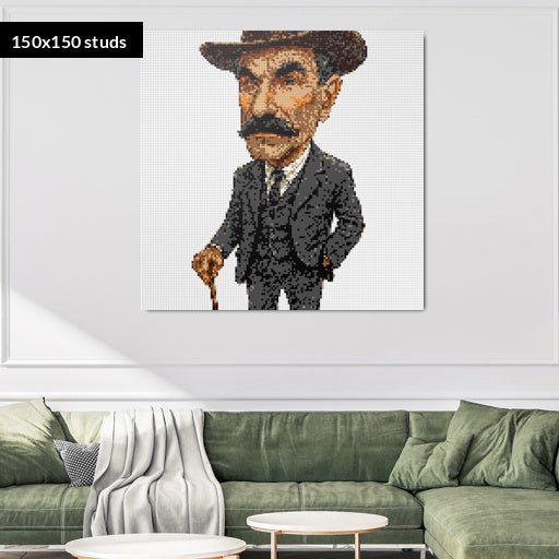 150*150studs, 120*120cm, 47,25*47,25inch