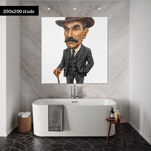 200*200studs, 160*160cm, 63*63inch