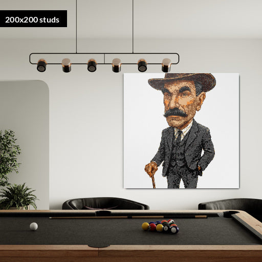 200*200studs, 160*160cm, 63*63inch