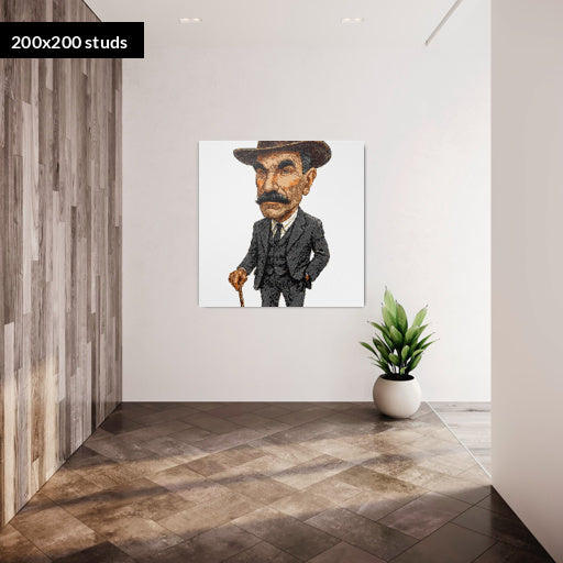 200*200studs, 160*160cm, 63*63inch