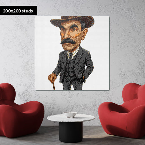 200*200studs, 160*160cm, 63*63inch