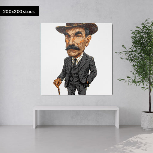 200*200studs, 160*160cm, 63*63inch