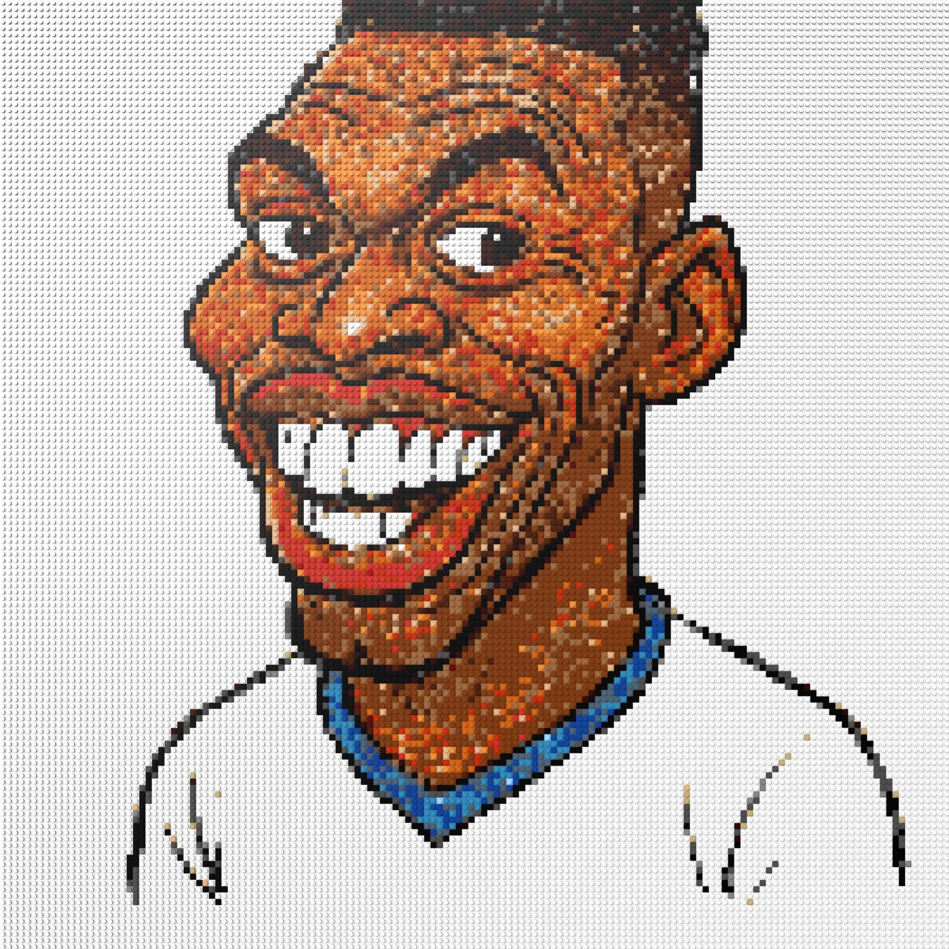 150*150studs, 120*120cm, 47,25*47,25inch