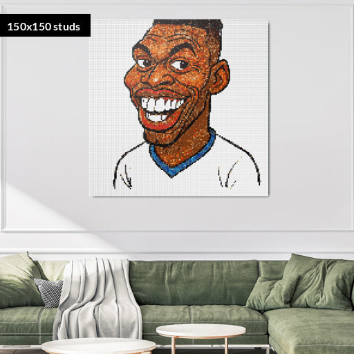 150*150studs, 120*120cm, 47,25*47,25inch