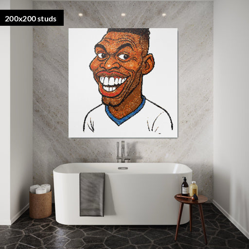 200*200studs, 160*160cm, 63*63inch