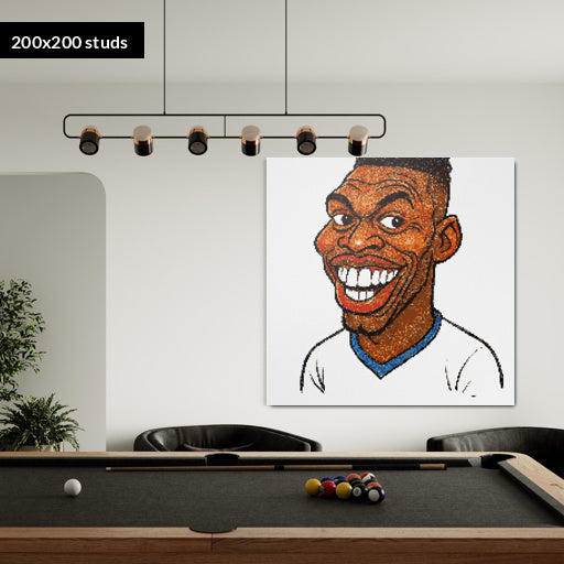 200*200studs, 160*160cm, 63*63inch