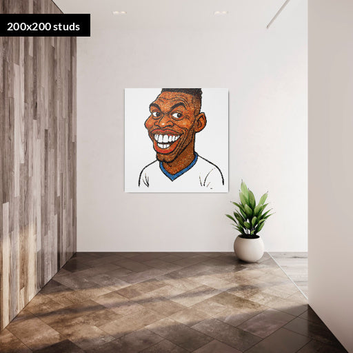 200*200studs, 160*160cm, 63*63inch