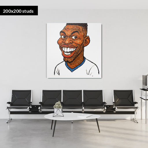 200*200studs, 160*160cm, 63*63inch