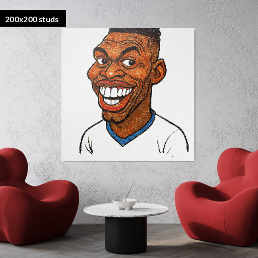 200*200studs, 160*160cm, 63*63inch