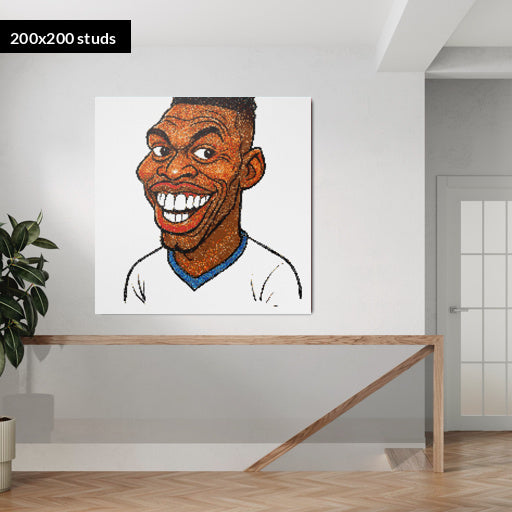 200*200studs, 160*160cm, 63*63inch