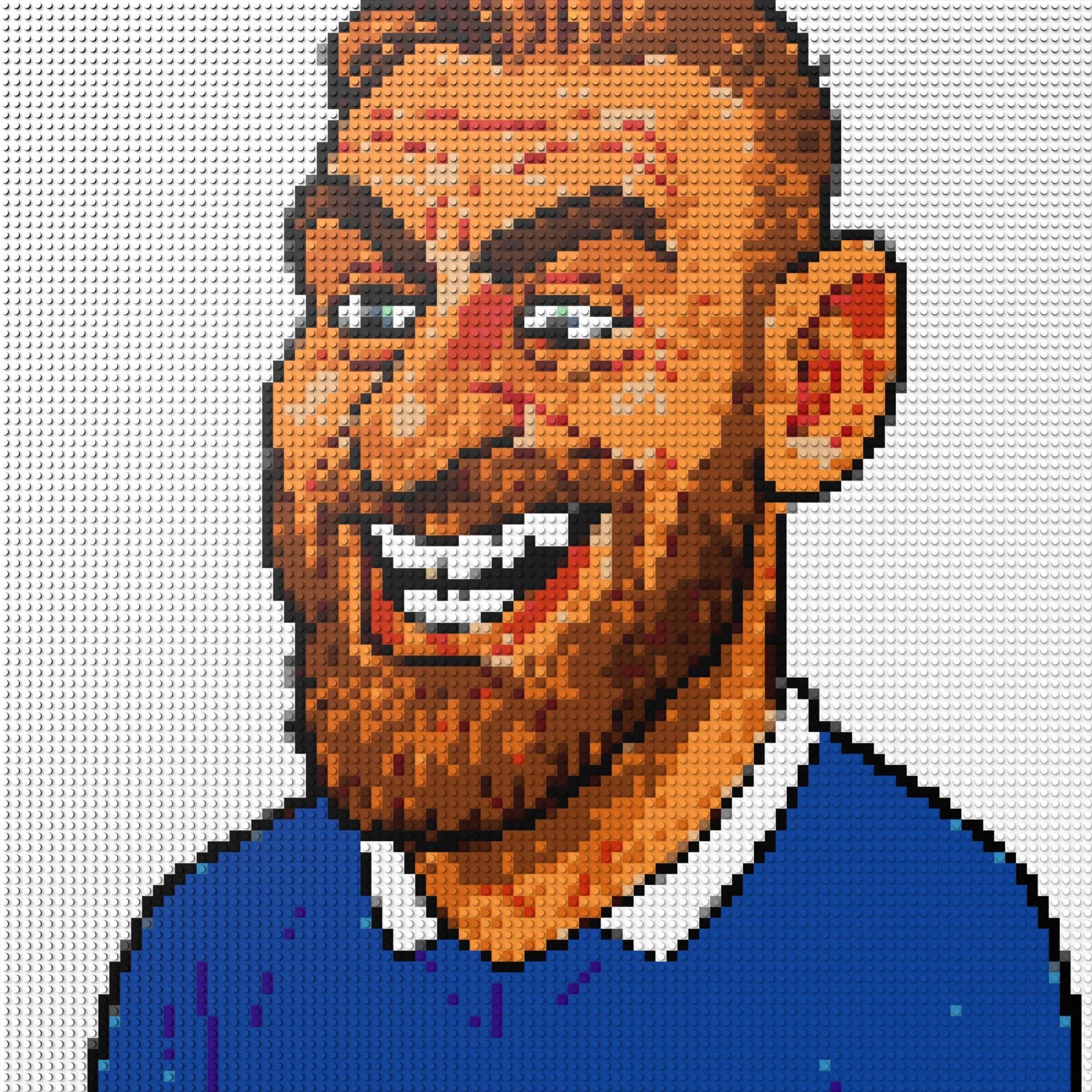 100*100studs, 80*80cm, 31,5*31,5inch