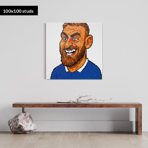 100*100studs, 80*80cm, 31,5*31,5inch