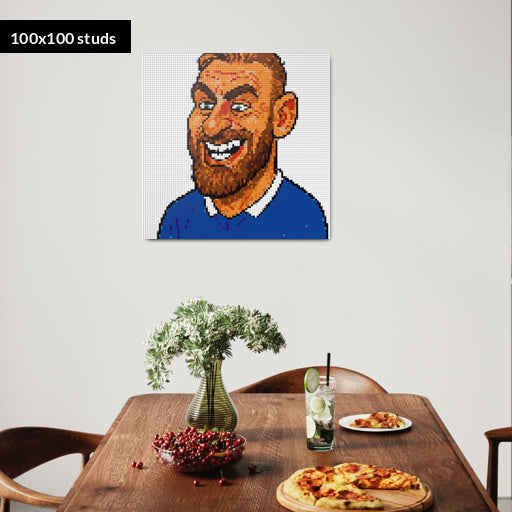 100*100studs, 80*80cm, 31,5*31,5inch