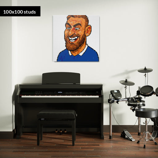 100*100studs, 80*80cm, 31,5*31,5inch