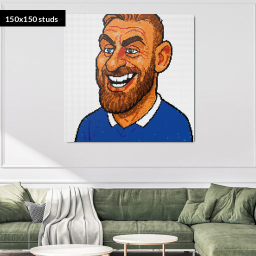 150*150studs, 120*120cm, 47,25*47,25inch