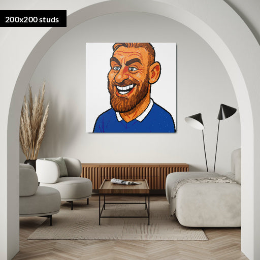 200*200studs, 160*160cm, 63*63inch