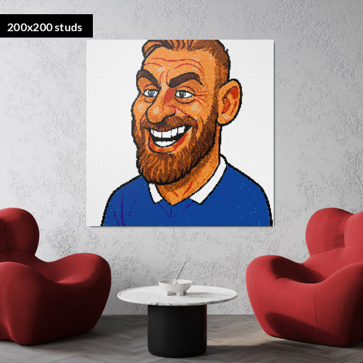 200*200studs, 160*160cm, 63*63inch