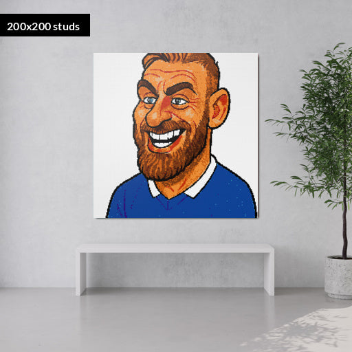 200*200studs, 160*160cm, 63*63inch