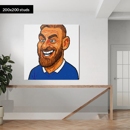 200*200studs, 160*160cm, 63*63inch