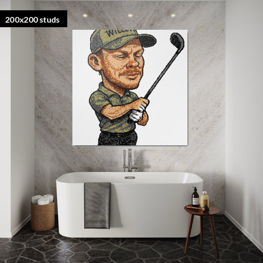 200*200studs, 160*160cm, 63*63inch