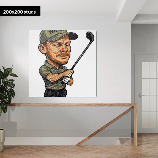 200*200studs, 160*160cm, 63*63inch