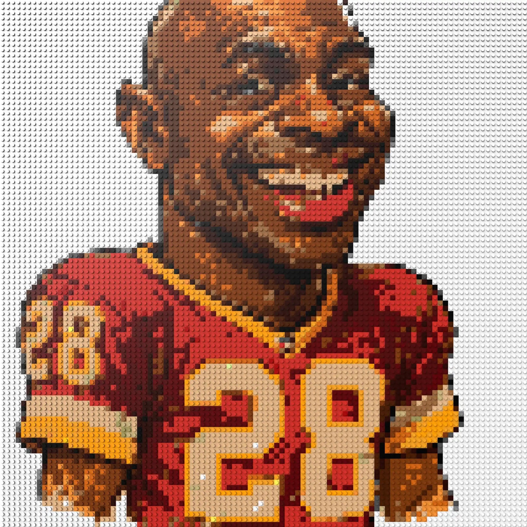 100*100studs, 80*80cm, 31,5*31,5inch