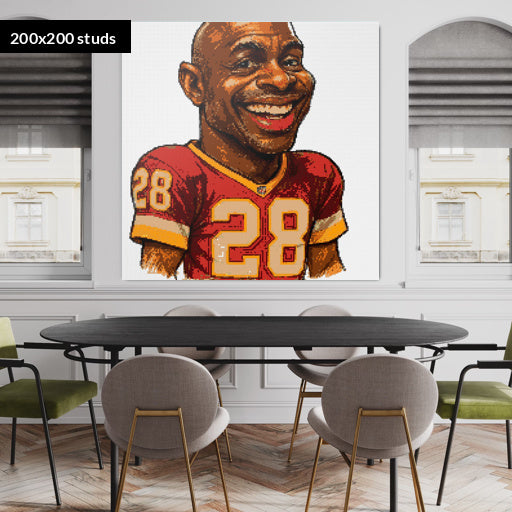 200*200studs, 160*160cm, 63*63inch