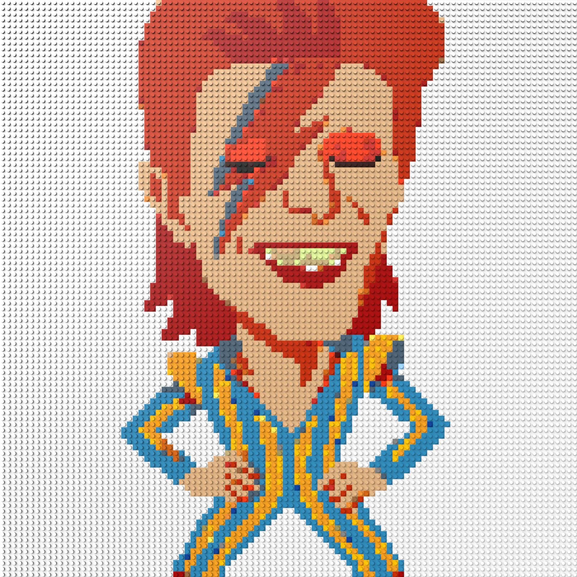 100*100studs, 80*80cm, 31,5*31,5inch