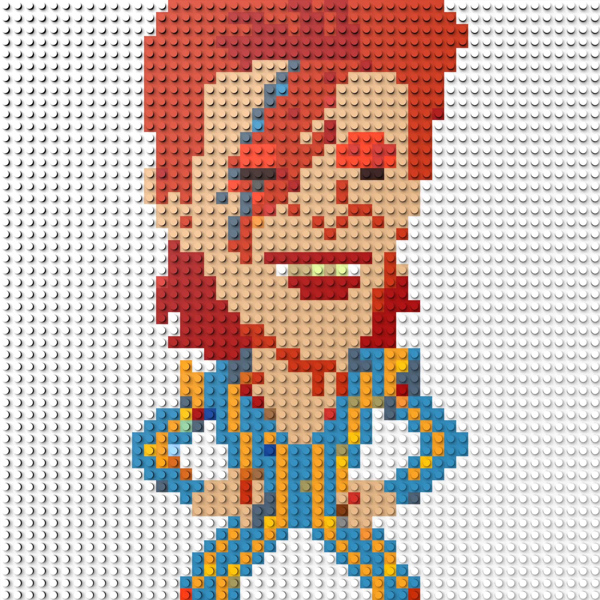 50*50studs, 40*40cm, 15,75*15,75inch