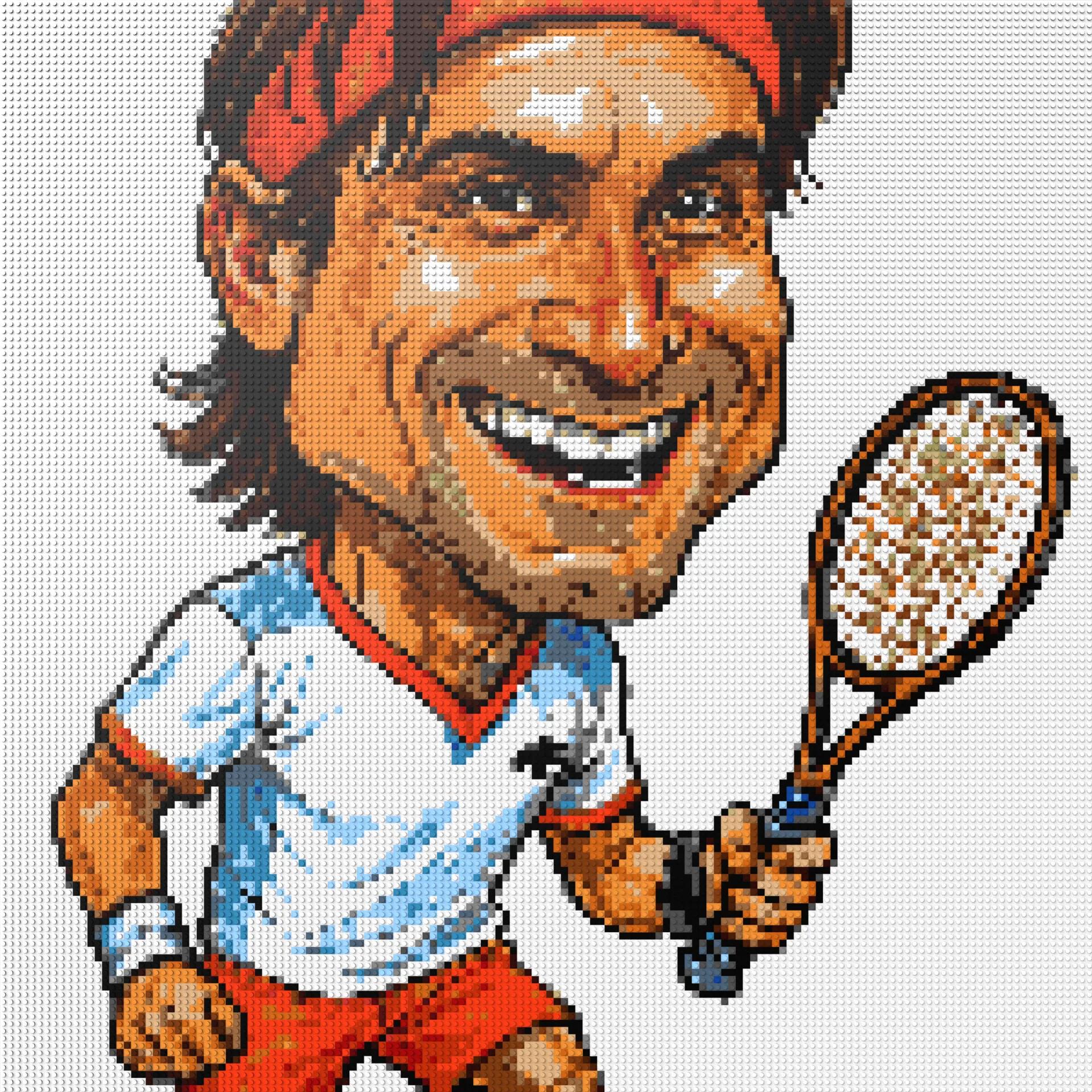 150*150studs, 120*120cm, 47,25*47,25inch