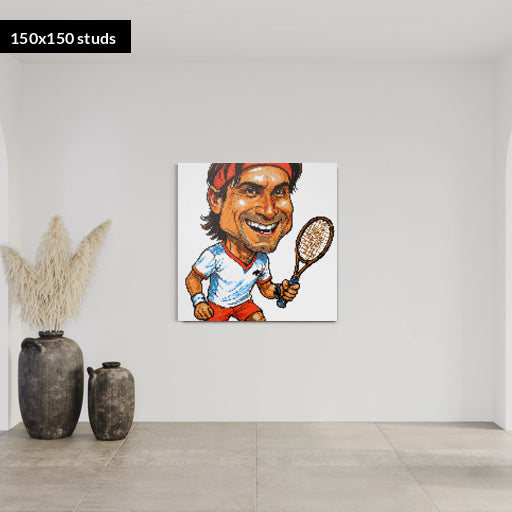 150*150studs, 120*120cm, 47,25*47,25inch