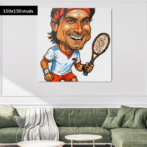 150*150studs, 120*120cm, 47,25*47,25inch