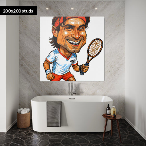 200*200studs, 160*160cm, 63*63inch