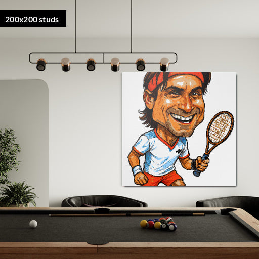 200*200studs, 160*160cm, 63*63inch