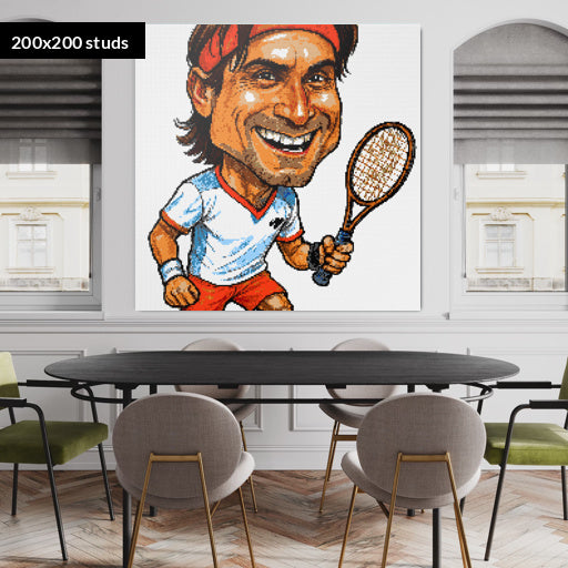 200*200studs, 160*160cm, 63*63inch